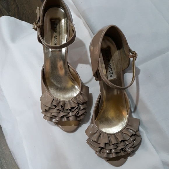 Steve Madden Peep Toe Heels - Picture 3 of 5